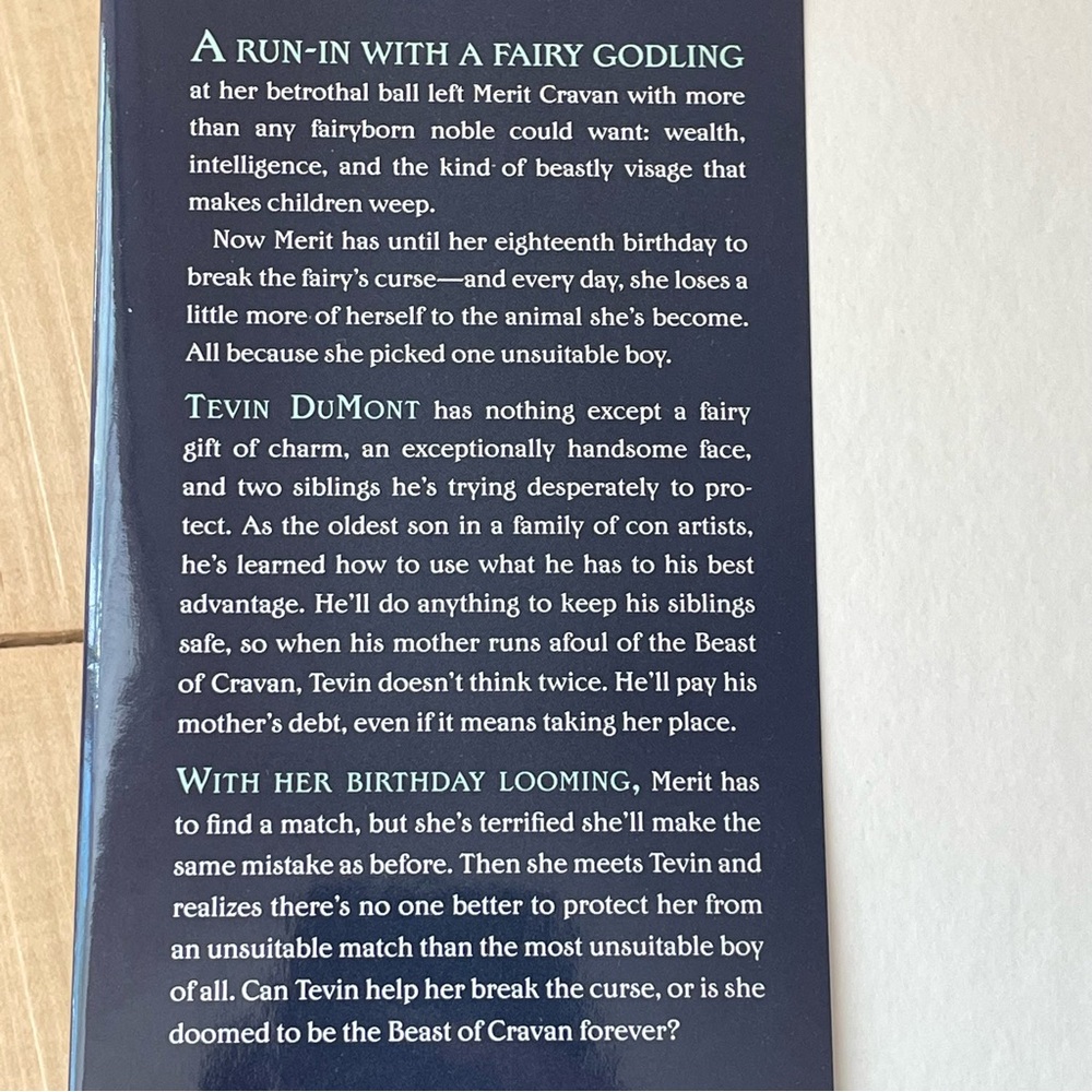 $10 SALE Curses Twisted Fairytale Hardcover Teen Fiction Book Romantasy Fantasy - Picture 4 of 11